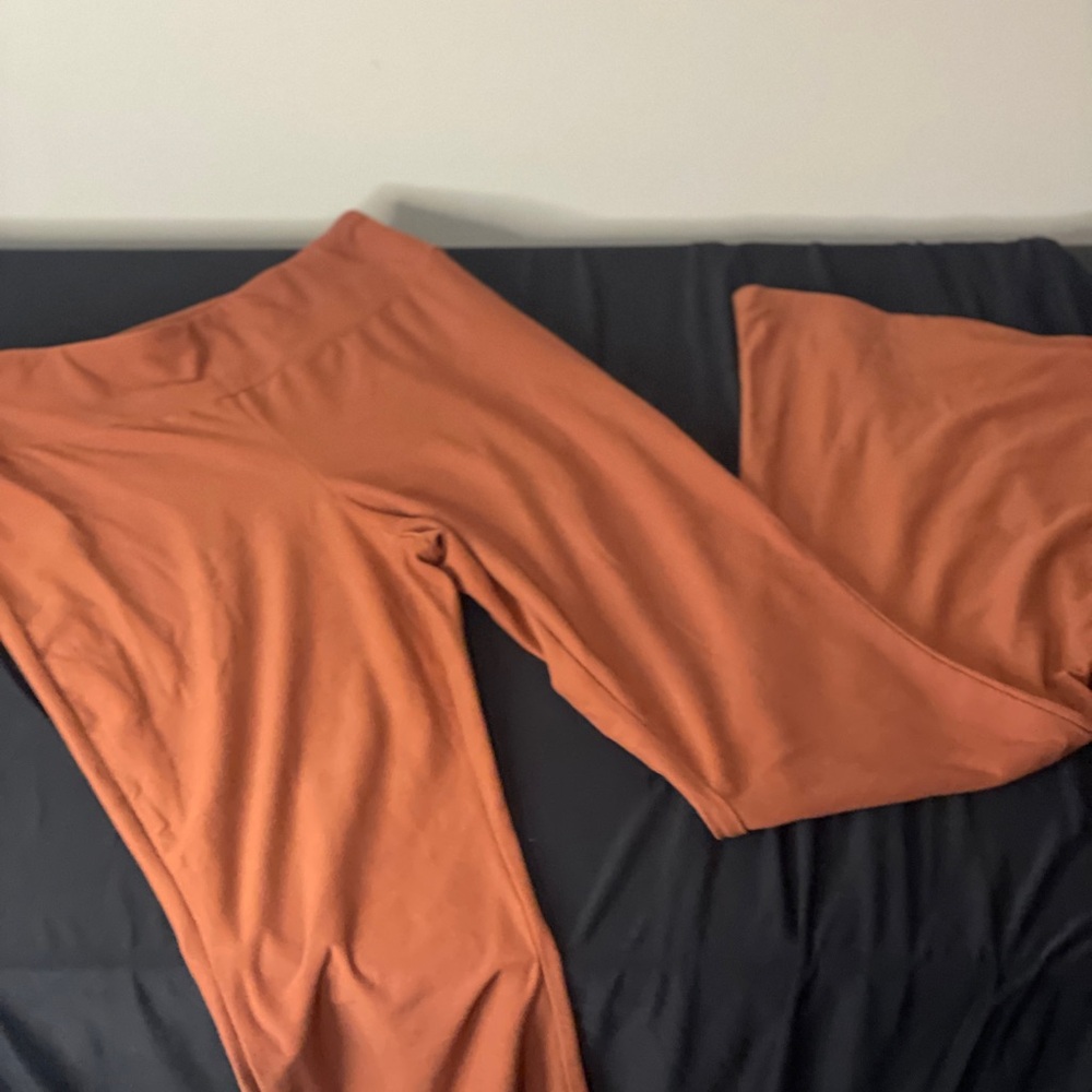 NOBO Women's Terracotta Wide Leg Pants